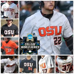 Oregon State Beavers OSU Baseball Jerseys Elijah Hainline Mason Guerra Jacob Krieg Canon Reeder Aiden May May May Jacob Kmatz 2024 CWS Men Women Youth Jerseys