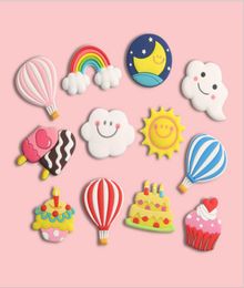 Fridge Cartoon Magnets PVC Colourful Magnet Sticker Plastic Refrigeator 3D Cute Stickers Fishes Cars Animals Cloud Home Furnishing 9847549