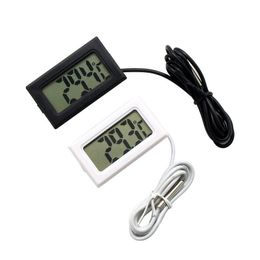 Temperature Instruments Wholesale Digital Lcd Thermometer Hygrometer Weather Station Diagnostic Tool Thermal Regator Termometer -50- Dh5Fg