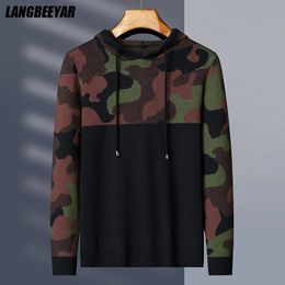 Top Grade Brand Designer Casual Fashion Street Wear Pullover Men Hoodies Camouflage Sweatshirts Mens Clothing 240426