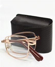 Mini Folding Reading Glasses lenses Men Women Ultralight Watch Eyeglasses 15 35 Slim Fold able Small2120011