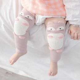 Kids Socks Cartoon animal leg warmer childrens non slip knee protector baby girl boy tight baby crawling pad knee socksL2405