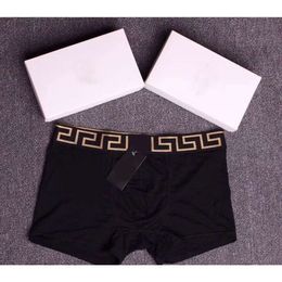 Mens Cotton Boxer Briefs Breathable And Comfortable Underwear For Men M-2XL Underpants