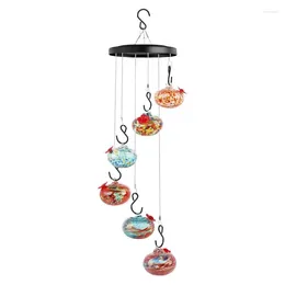 Other Bird Supplies Wind Chime Hummingbird Feeders Feeder Charming Chimes Ant And Bee Proof Decorative