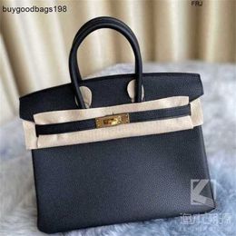 Tote Bag Designer Bags Womens Handbags 5a Back to Tracing the Origin All Handmade Portable Platinum Litchi Pattern Togo Calf Leather 89 Black Gjy3 Have Logo Iumc Rah