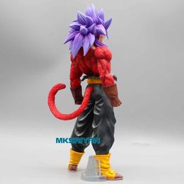 Action Toy Figures Z Anime Figures SSJ4 Trunks Super Saiyan 4 GK Action Figures 26cm Statue Collector PVC Toys for Children Gifts