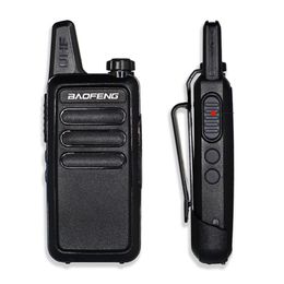 Baofeng Mini WalkieTalkie Uhf Band Outdoor Portable Two Way Radio Handheld Walkie Talkie USB Charging For Hunting Walking 240430
