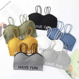 Giubbotto reggiseno bravo e traspirante per bambini biancheria biancheria intima top top top top top top top top hiandeur 8-16yl2405