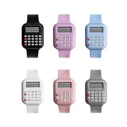 Neue Kinderhandgelenkwache Electronic Watch Calculator Uhr Fshion Multifunktions Uhr für Schüler