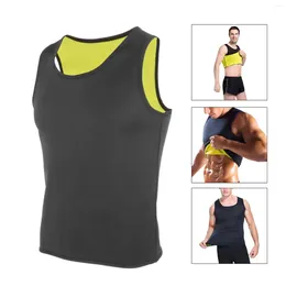 Men's Body Shapers Sauna Waist Trainer Weight Loss Sweat Tank Top Neoprene Shaper