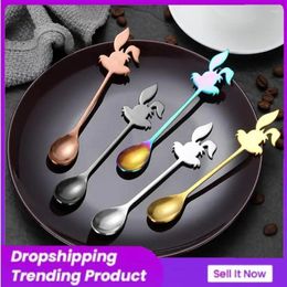 Spoons Spoon Easy To Clean Practical Versatile Small -selling Gift Coffee Adorable Lovely Dessert Accessory