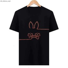 Psyco Bunny shirt Psychological Bunny T Shirt Psychological T-shirts top quality 24ss American Designer Business Fashion Tees Mens Women Usa High Street Polos 770
