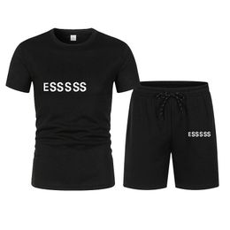 Brand Sportswear Fashion Designer Mens Tracksuits T-Shirt Pants Swimsuit Suit Gym Clothing Shorts Summer Shirt Casual Top Vest Drop D Dhew0