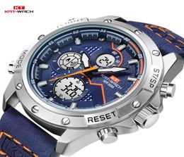 KT TOP Brand Watches Men 2020 Luxury 5ATM Waterproof Clock Men039s Analog Quartz Date Watches Men Sport Military WristWatchKT182288106