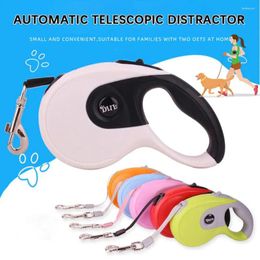 Dog Collars Leash 5m 3m Durable Automatic Retractable Nylon Lead Extension Large Explosion-proof Walking Running Roulette