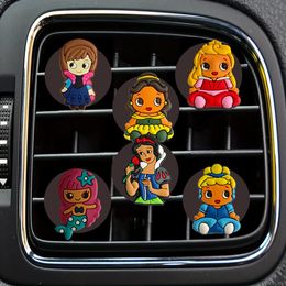 Car Air Freshener Princess Cartoon Vent Clip Outlet Per Clips Conditioner Drop Delivery Otbyg Otcgp
