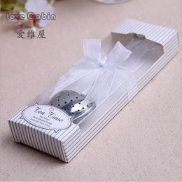 Party Favour 10pcs/lot Wedding Souvenir Stainless Steel Tea Spoon Creative Small Gift Exquisite Box For Decorations Accessories