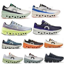 2024 Cloudmonster Men Women Running Shoes QC Cloud Trainer Sneaker Cloudy Run Top Quality Undyed White Frost Cobalt Surf Fawn Turmeric Size 5.5 - 12