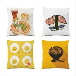 Pillow Sofa Cover Car Luxury Polyester Linen Material Home Decor Holiday Gift Living Room Sofas Printing E1240