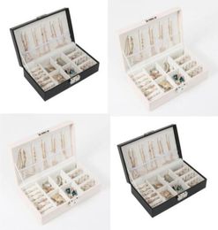 Fashion Women Portable Travel Jewellery Box Organiser Velvet Ornaments Storage Case Gift Box5867123