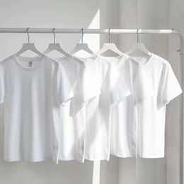 Designer pure white T shirt Sports high quality