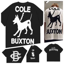 Cole Buxton T-Shirts short pants summer spring loose green gray white black t shirt Men women high quality classic slogan print Top Tee With Tag comfortable