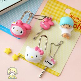 Party Favour Cartoon Hello Kittys Sanrios Anime Suitcase Dormitory Cabinet Journal Bag Lock Kawaii Doll Creativity Girly Heart Drawer