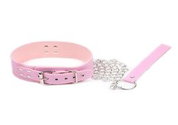 BDSM PU Leather Dog Collar Bondage Slave Restraint Belt Fetish Erotic Sex Products Adult Toys For Women And Men HS462394317