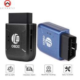 Parts Mini Car GPS Tracker TK206 GSM GPRS Tracker Car Vehicle OBD II GPS Real Time GSM Quad Band Antitheft Vibration Alarm PK OB22