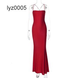 Designer European and American Spicy Girl Summer Hot selling Sexy Style Slim Fit Women's Dress 7NP7