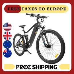 Electric Mountain Bike Powerful eMTB 48V 250W 750W Bafang Mid Motor With Intube 13Ah 17.5Ah Battery Max Speed 60KM/H
