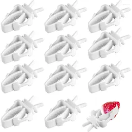 Other Bird Supplies 12pcs Birds Food Holder Pet Parrot Feeding Fruit Vegtable Clip Feeder Device Pin Clamp Durable Household Cage