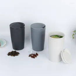 Water Bottles Reusable Wheat Straw Coffee Cup Creative Simple Multi-Purpose Bottle For Tea Juice Leakproof Mugs Drinkware