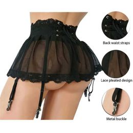 Sexy Set Plus Size Exotic Dress Underwear Sex Role Play Clothing Transparent Womens Q240514