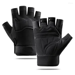 Cycling Gloves Half Finger Anti-Slip Bicycle Riding Fitness Women Men Unniversal Outdoor Hunting For Mountain Bike Accessories
