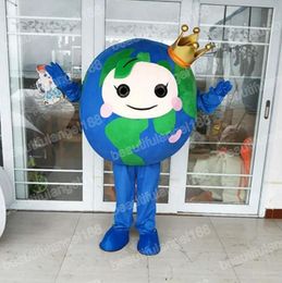 2024 High Quality The Earth Mascot Costume halloween Carnival Unisex Adults Outfit fancy costume Cartoon theme fancy dress for Men Women