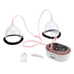 Breastpumps New Breast Enhancement Instrument Vacuum Pump Cup Massager Hip Lift Electromechanical Nipple Amplification Device Q240514