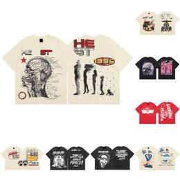 Tshirt herrar kvinnor designer t shirt sommar mode grafik tees kvinnor bomull tshirts polos kort ärm hip hop topp tees kläder 2024