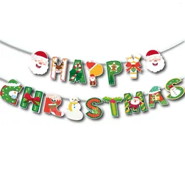 Party Decoration Christmas Decorations Venue Layout Props Flag Supplies Pennants Garden Flags