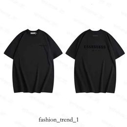 T-Shirt Essentialsshirt Mens T Shirts Thick Cotton Version Summer Women Designers Tshirt Fashion Tops Man Casual Letter Polos Clothing Clothes Tees 350