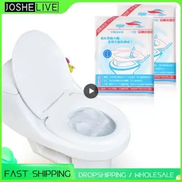 Toilet Seat Covers /Pack Disposable Waterproof Cover Mat Healthy Paper Pad Home Bathroom Accessiories