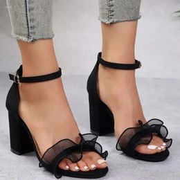 Heel Sexy Sandals Women High s S Romanesque Summer Thick Female English Style Fashion Chunky Plus Size Romaneque Englih Fahion Plu 244 andal ummer tyle ize 279 d f0af