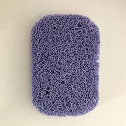 Table Mats Soap Saver Mat Non-slip Holder For Bathroom Kitchen 5 Pack Bpa-free Self Draining Savers Pads Woven Shower