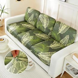 Chair Covers Print Flower Colour Sofa Cushion Cover Pets Kids Furniture Protector Stretch Washable Removable Couch For Living Room 1pcs