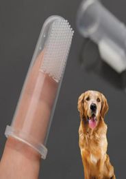 Finger Toothbrush Dog Super Soft Pet Finger Dog Brush Bad Breath Tartar Teeth Tool Dog Cat Cleaning Supplies Pet Hygiene Teeth Car7069932