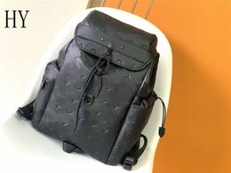 Designer Luxury Discovery TREKKING M43680 Backpack Shadow Cowhide Leaher Taigarama Black Mens Day Bag 7A Best Quality