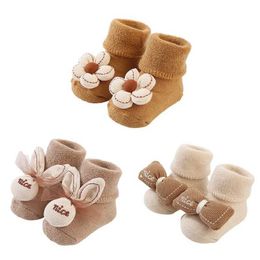 Kids Socks Spring and Autumn Baby Cotton Socks Baby Cute Butterfly Anti slip Ankle Socks Preschool Indoor Floor Socks 0-3TL2405