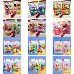 Party Favour 2024 Set Removable 3D Eraser Wholesale Kindergarten Cake Children's Animal Gifts Gift Box Small Prizes