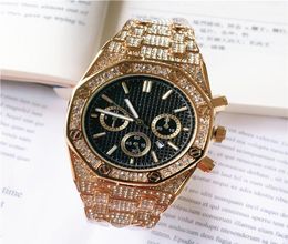 Top swiss diamond watch luxury designer brand mens watches 48MM fashion wristwatch gift male clock montre homme orologio di lusso4888702