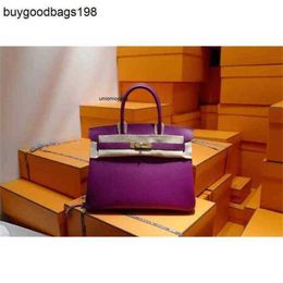 Tote Bag Designers Bags Womens Handbags Ari Pure Manual Honey Wax Thread Hand Sewing 30 Leather Has Anemone Purple Gold Buckle Portable